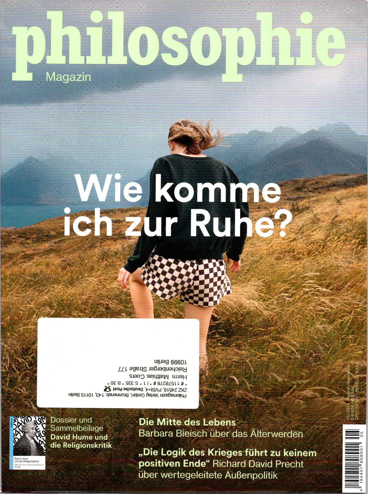 Vorschau Seite 1 von philosophie Magazin 2024 Nr. 5.pdf